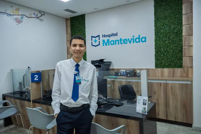 Recepção do Hospital Mantevida