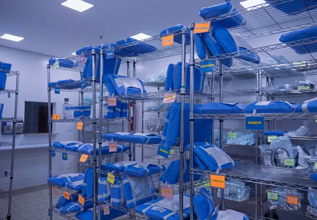 Central de material esterilizado
